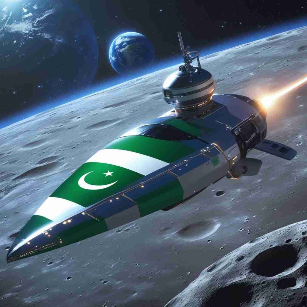 Pakistan Moon Mission 2028 Concept Art